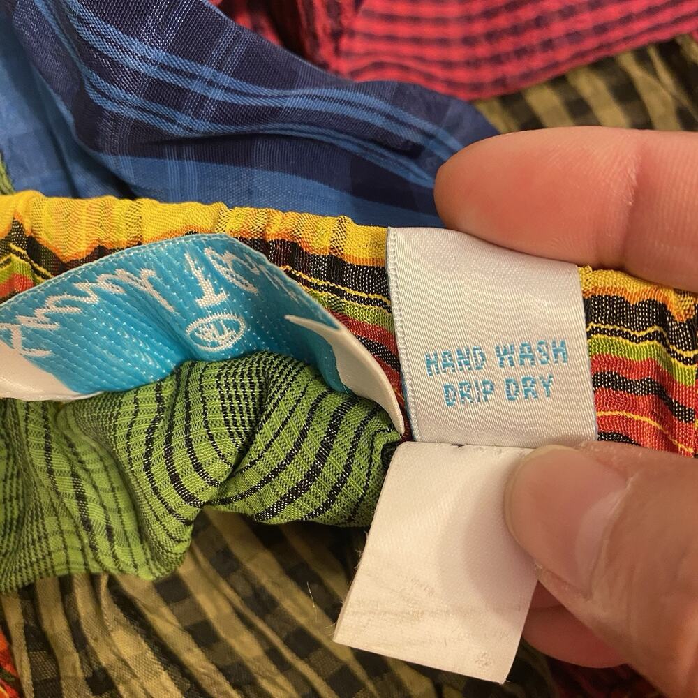 Vintage Sacred Threads MaxiSkirt Women S/M Patchwork Colorful Boho Festival Art - Picture 3 of 7